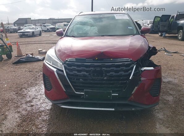 3N1CP5CV8PL501327 2023 NISSAN KICKS Red Widok wnętrza z tyłu