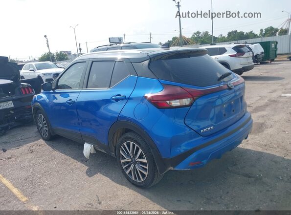 3N1CP5CV8PL527135 2023 NISSAN KICKS Blue Հետևի ձախ