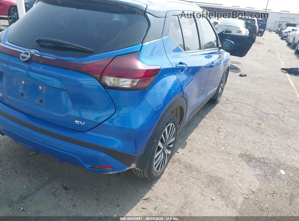 3N1CP5CV8PL527135 2023 NISSAN KICKS Blue Հետևի աջ