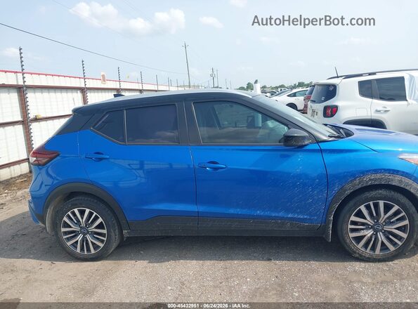 3N1CP5CV8PL527135 2023 NISSAN KICKS Blue Սալոնի հետևի տեսք