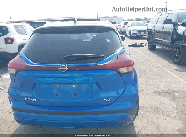 3N1CP5CV8PL527135 2023 NISSAN KICKS Blue 