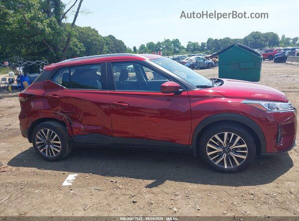 3N1CP5CV8RL515764 2024 NISSAN KICKS Темно-бордовый Вид задней части салона