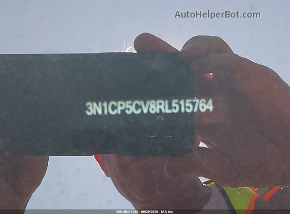 3N1CP5CV8RL515764 2024 NISSAN KICKS Темно-бордовый 