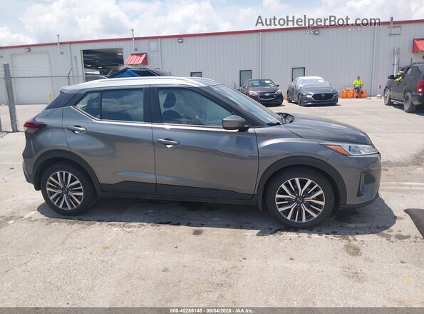 3N1CP5CV8RL520236 2024 NISSAN KICKS Gray უკანა სალონის ხედი