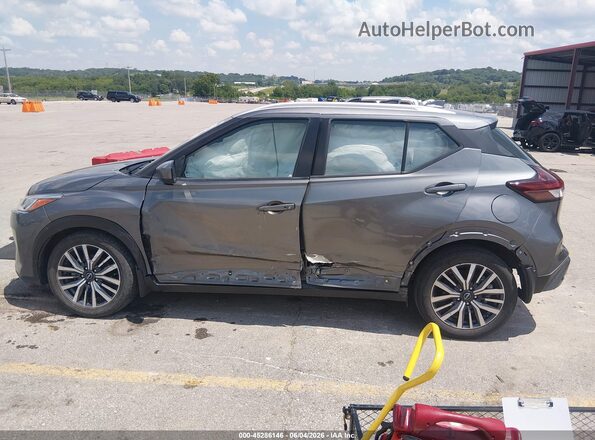 3N1CP5CV8RL520236 2024 NISSAN KICKS Gray სალონის 360-გრადუსიანი ხედი