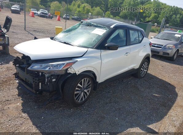3N1CP5CV8RL520270 2024 NISSAN KICKS White Передня ліва чверть