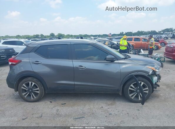3N1CP5CV9LL549767 2020 NISSAN KICKS Gray Instrument cluster view
