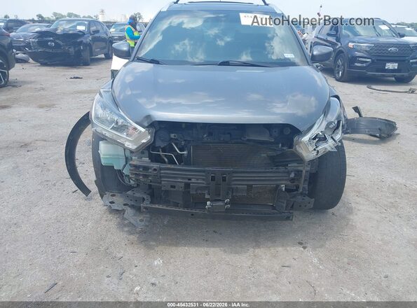 3N1CP5CV9LL549767 2020 NISSAN KICKS Gray Front view