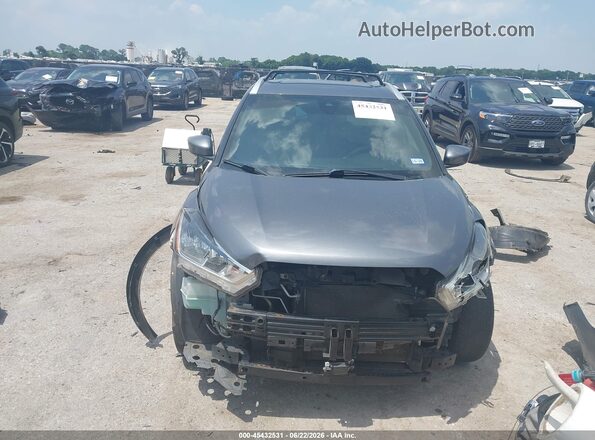 3N1CP5CV9LL549767 2020 NISSAN KICKS Gray Dashboard view