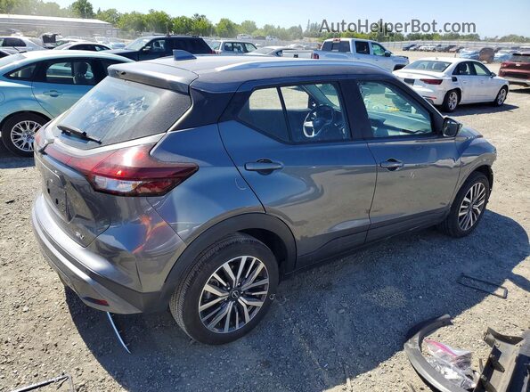 3N1CP5CV9NL504623 2022 NISSAN KICKS Gray 
