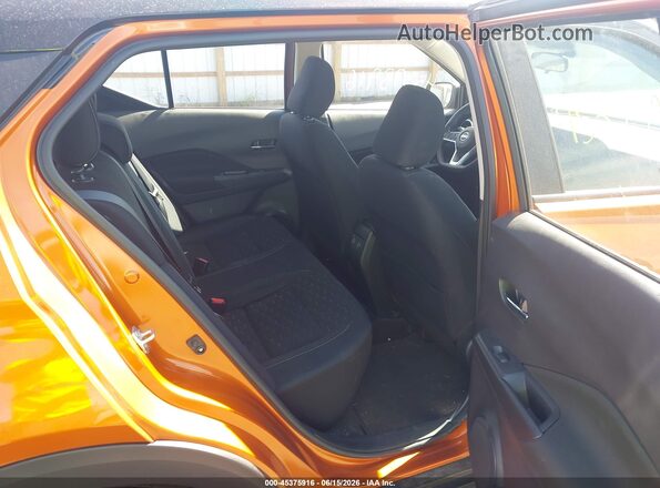 3N1CP5CV9NL520451 2022 NISSAN KICKS Orange VIN sticker view