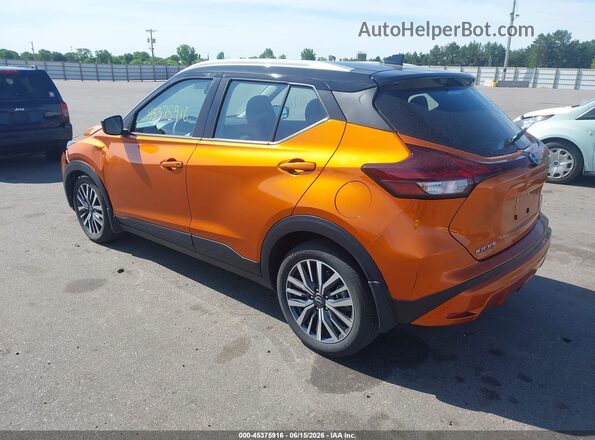 3N1CP5CV9NL520451 2022 NISSAN KICKS Orange Rear left