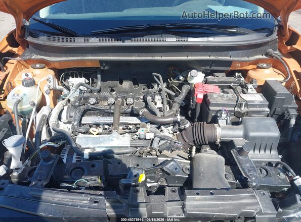 3N1CP5CV9NL520451 2022 NISSAN KICKS Orange Rear view