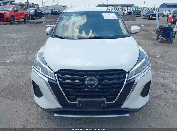 3N1CP5CV9PL522669 2023 NISSAN KICKS White Вид щитка приладів