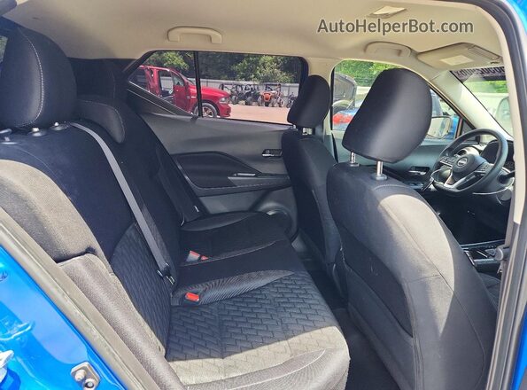 3N1CP5CV9PL543523 2023 NISSAN KICKS Blue უკანა სალონის ხედი