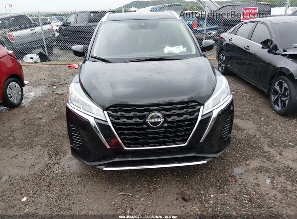 3N1CP5CV9RL516695 2024 NISSAN KICKS Black Widok wnętrza z tyłu