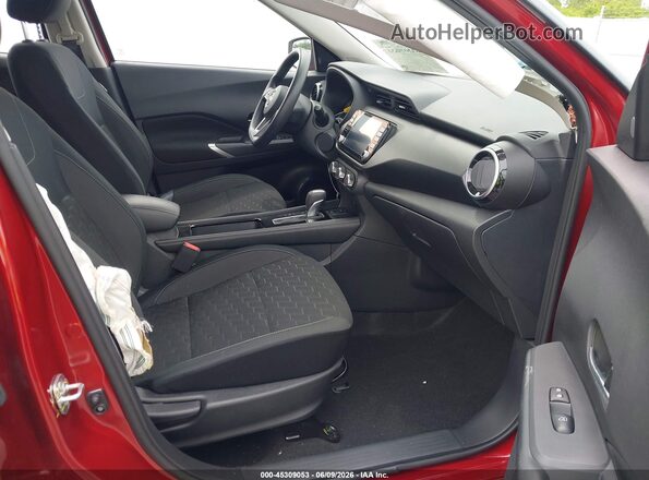 3N1CP5CV9RL558302 2024 NISSAN KICKS Red Vista interior delantera