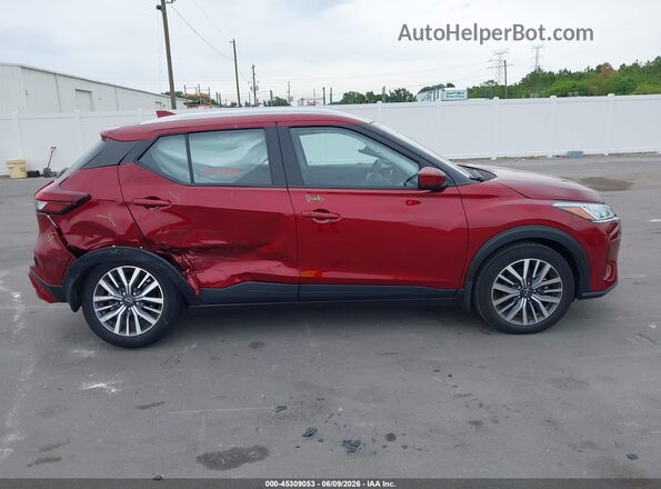 3N1CP5CV9RL558302 2024 NISSAN KICKS Red Vista interior trasera