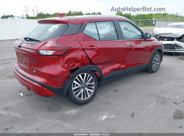 3N1CP5CV9RL558302 2024 NISSAN KICKS Red Trasero derecho