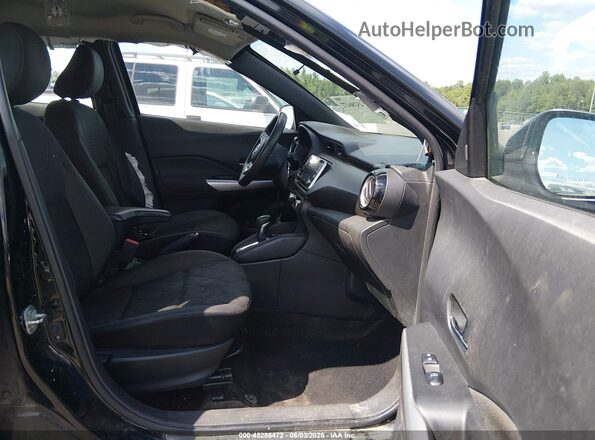 3N1CP5CVXLL482368 2020 NISSAN KICKS Black Front interior view