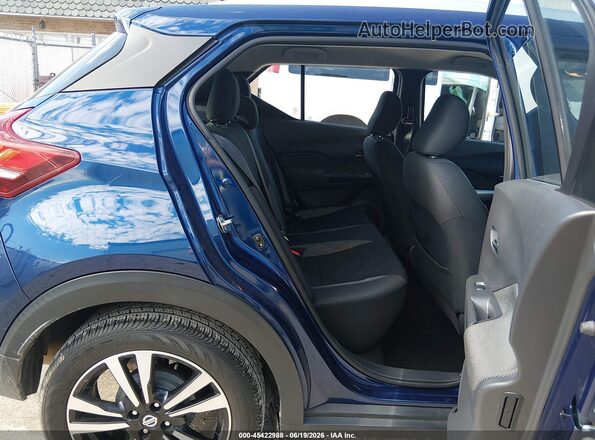 3N1CP5CVXLL490387 2020 NISSAN KICKS Синий Вид наклейки с VIN-кодом