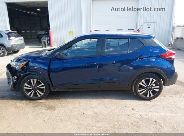 3N1CP5CVXLL490387 2020 NISSAN KICKS Синий Панорамный вид салона 360°