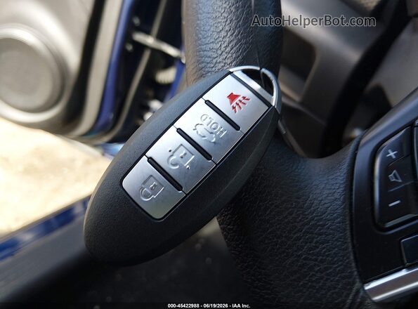 3N1CP5CVXLL490387 2020 NISSAN KICKS Синий Вид панели приборов