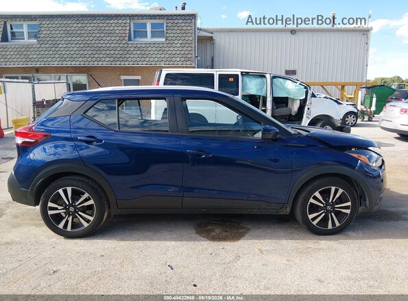 3N1CP5CVXLL490387 2020 NISSAN KICKS Синий Вид задней части салона