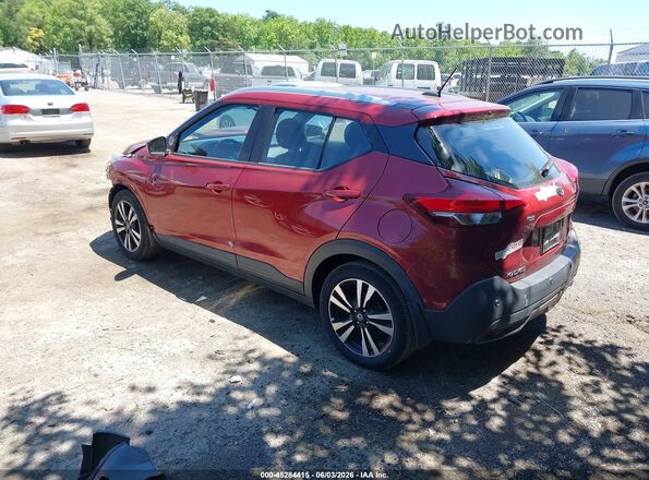 3N1CP5CVXLL529205 2020 NISSAN KICKS Red უკანა მარცხენა