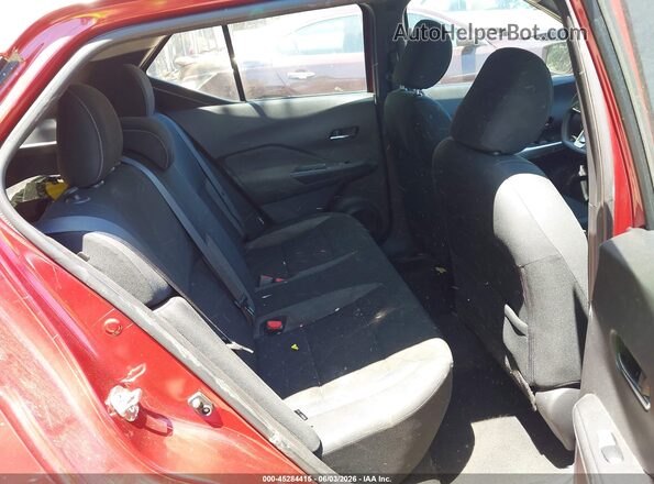 3N1CP5CVXLL529205 2020 NISSAN KICKS Red VIN კოდის სტიკერის ხედი