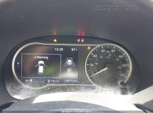 3N1CP5CVXLL529205 2020 NISSAN KICKS Red უკანა სავარძლების ხედი