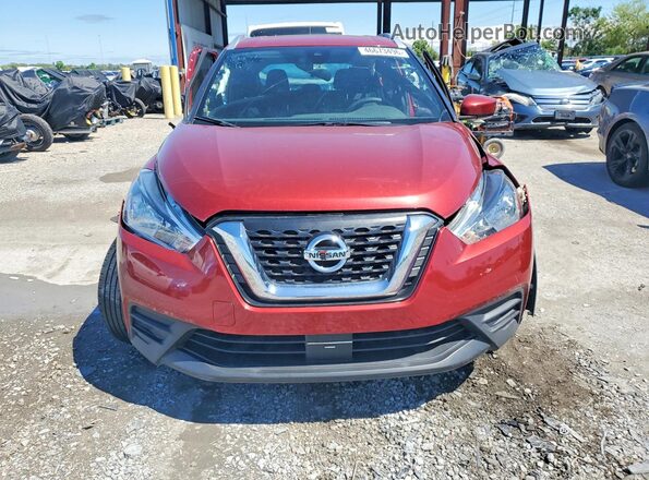 3N1CP5CVXLL557151 2020 NISSAN KICKS Бордовый Вид спереди