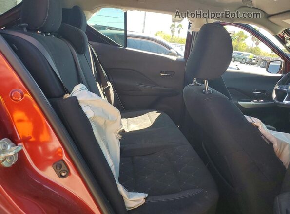 3N1CP5CVXLL557151 2020 NISSAN KICKS Бордовый Вид задней части салона