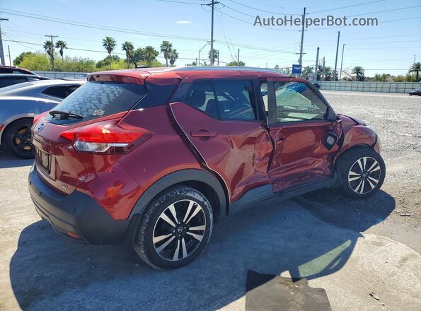 3N1CP5CVXLL557151 2020 NISSAN KICKS Бордовый Задняя правая четверть