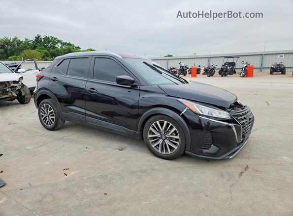 3N1CP5CVXML475180 2021 NISSAN KICKS Black Front right