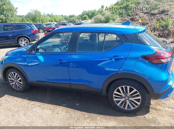 3N1CP5CVXML481562 2021 NISSAN KICKS Blue Панорамний вид салону 360°