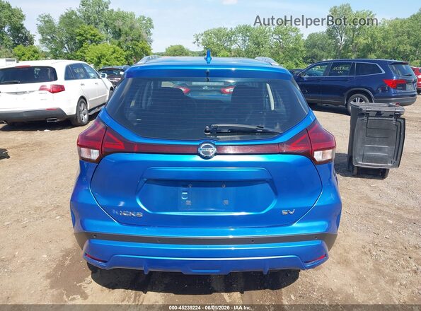 3N1CP5CVXML481562 2021 NISSAN KICKS Blue 
