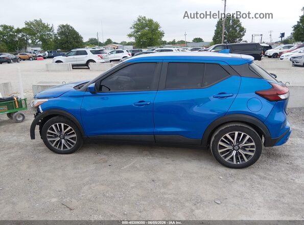 3N1CP5CVXML481710 2021 NISSAN KICKS Blue Панорамний вид салону 360°