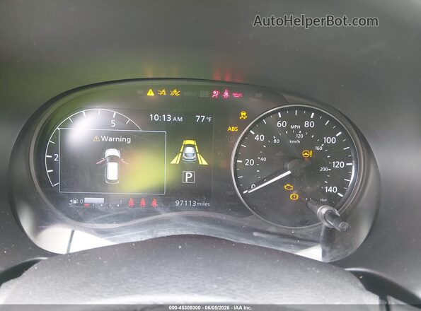 3N1CP5CVXML481710 2021 NISSAN KICKS Blue Вид задніх сидінь