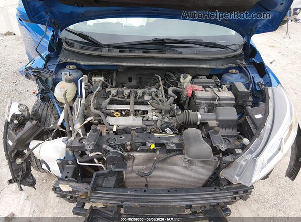 3N1CP5CVXML481710 2021 NISSAN KICKS Blue Вид ззаду