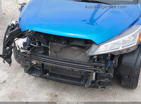 3N1CP5CVXML481710 2021 NISSAN KICKS Blue Вид спереду