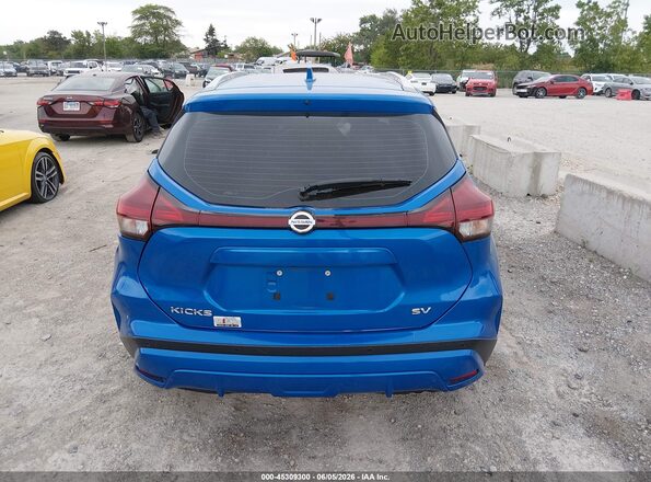 3N1CP5CVXML481710 2021 NISSAN KICKS Blue 