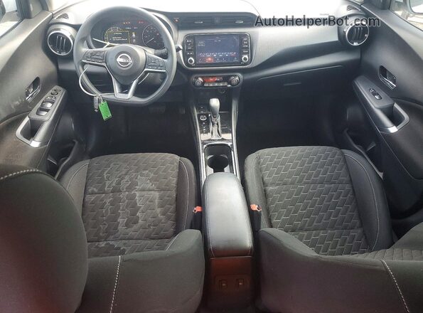 3N1CP5CVXNL513704 2022 NISSAN KICKS White წინა პანელის ხედი