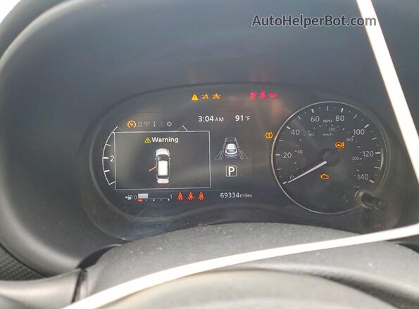3N1CP5CVXPL474390 2023 NISSAN KICKS Gray Vista del cuadro de instrumentos