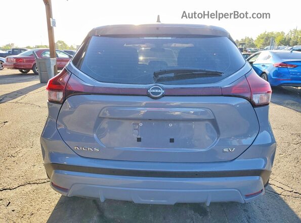 3N1CP5CVXRL502210 2024 NISSAN KICKS Gray Вид ззаду
