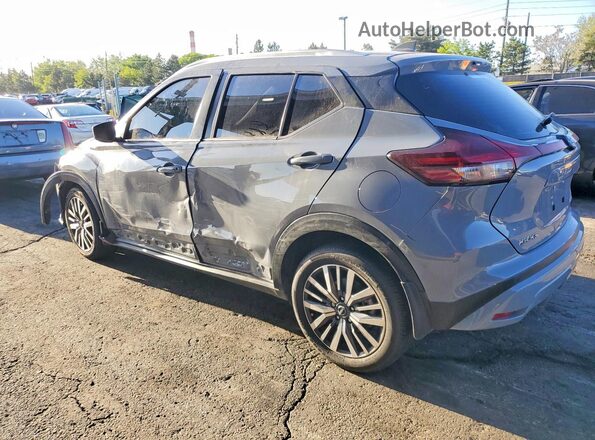 3N1CP5CVXRL502210 2024 NISSAN KICKS Gray Задня ліва чверть