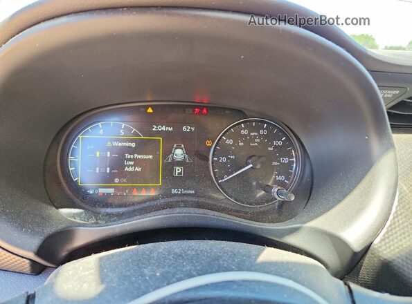 3N1CP5CVXRL539631 2024 NISSAN KICKS Blue Widok zestawu wskaźników