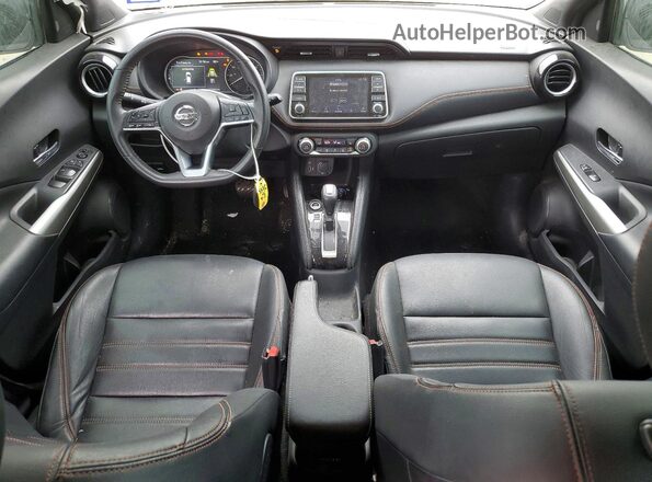 3N1CP5DV0LL517255 2020 NISSAN KICKS Белый Вид панели приборов