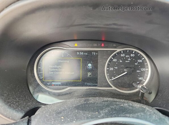 3N1CP5DV0LL556945 2020 NISSAN KICKS Black Vista del cuadro de instrumentos