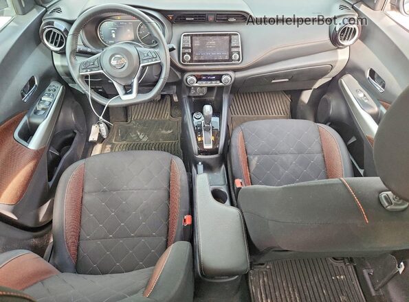 3N1CP5DV0LL556945 2020 NISSAN KICKS Black Vista del salpicadero